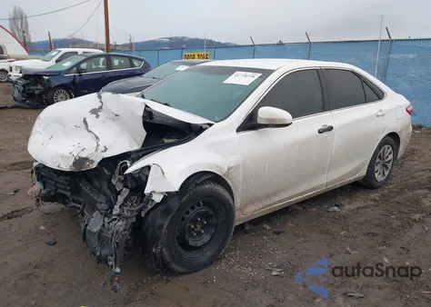 2016 Toyota Camry Le из США, поврежденный, VIN 4T4BF1FK8GR524622